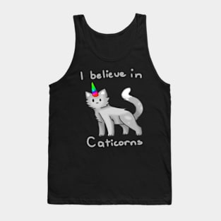 Believe Caticorns Tank Top